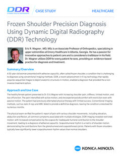 DDR Case Study Frozen Shoulder M2195 1023 RevA