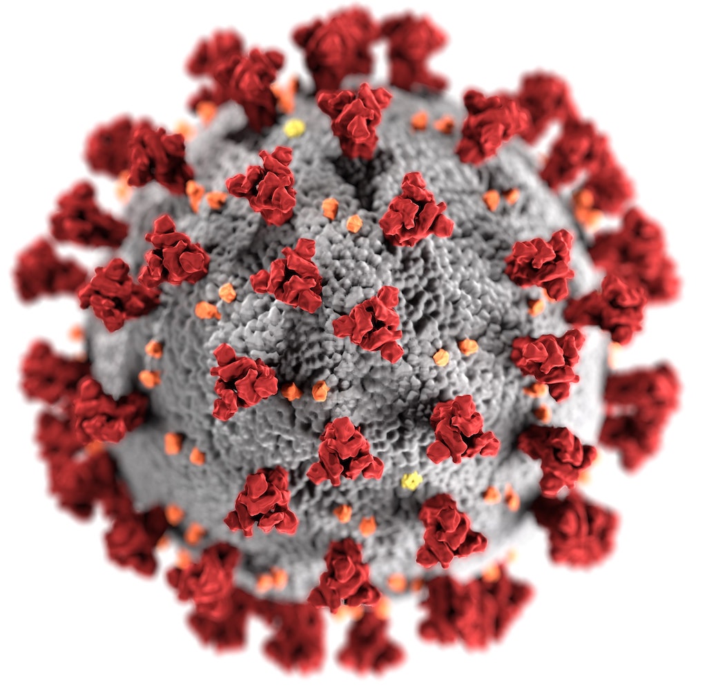 covid-19 virus representation