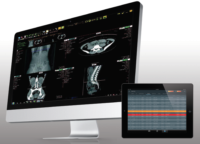 exa enterprise screens on desktop and tablet