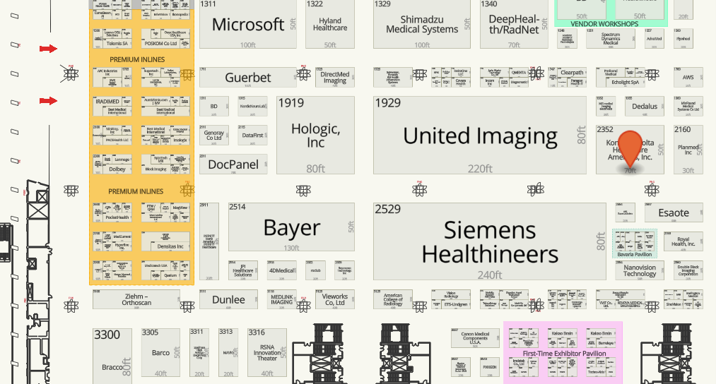 South Hall Map