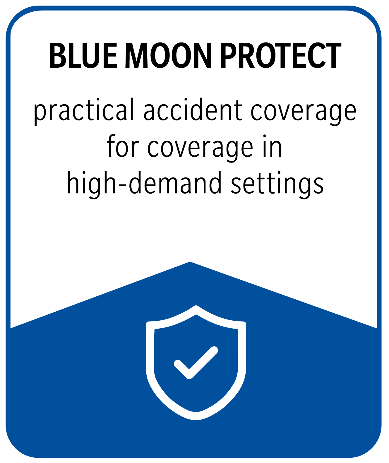 Blue Moon Protect program topline with icon