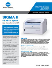 SIGMA-II CR System sell sheet