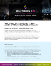 Breakthroughs23 Prospectus