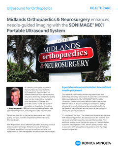 Midlands Orthopedics Case Study M2037 0922 RevA