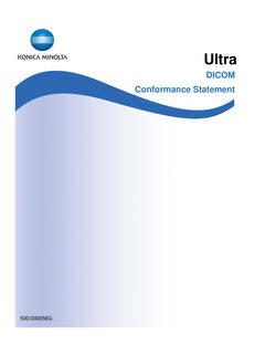 500-000056G Ultra DICOM Conformance Statement