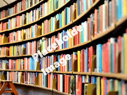 curves bookshelf full of books