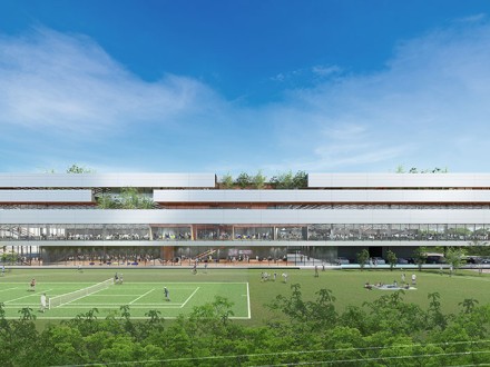 Rendering of Innovation Garden OSAKA Center