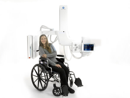 KDR Advanced U-Arm with wheelchair patient