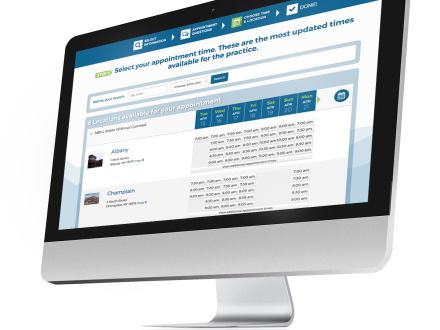 openDoctor screen on a monitor