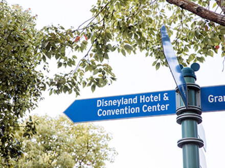 Disneyland Hotel & Convention Center Sign