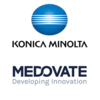 Konica Minolta and Medoovate Logos together