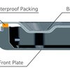 AeroDR Glassless Waterproofing diagram