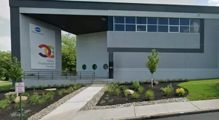 The front entrance of the KMHA Building in Ramsey NJ