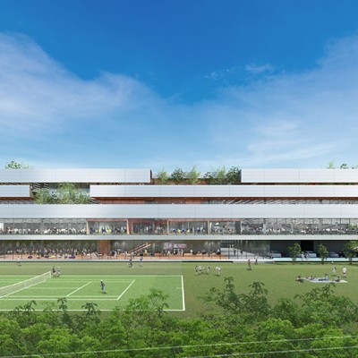 Rendering of Innovation Garden OSAKA Center