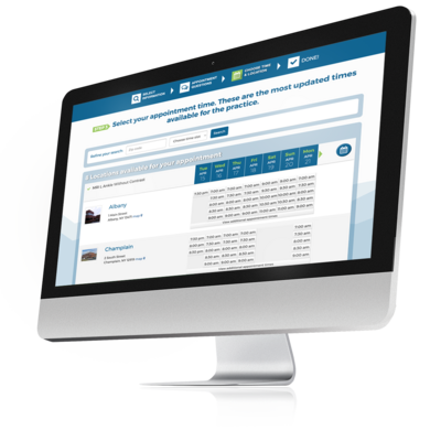 openDoctor screen on a monitor