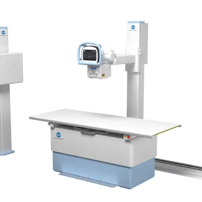 The KDR floor mounted X-ray System with table
