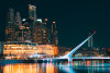 Puerto Madero at night